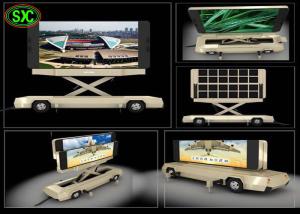 China P6 Mobile Truck LED Display led mobile digital advertising sign trailer mobile led advertising vehicle on sale