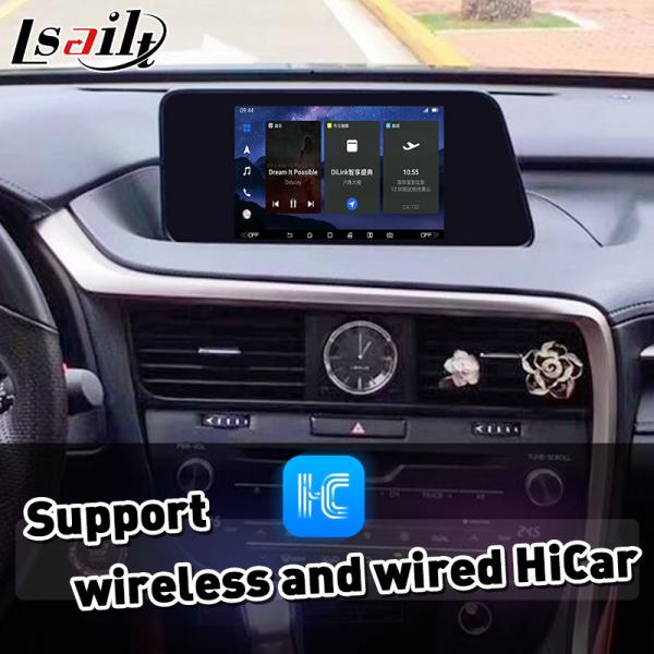 Wireless Carplay Interface for Lexus RX350L RX450L RX350 RX450h RX200t RX Knob Control 2016-2019