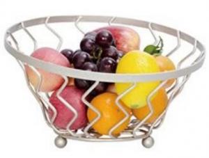 China Fashion Kitchen accessory Gift Basket,Wire Fruit Holder,Hanging Metal Fruit Basket on sale