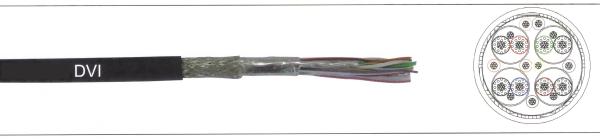 Quality Digital Video Interface Cable , Signal TV Cable For DVD Player for sale