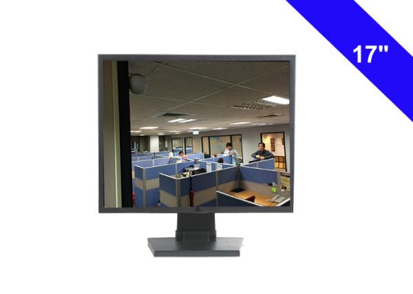 Quality 35W LCD CCTV Monitor 17 Inch , CCTV Display Monitors No Trailing Effect for sale