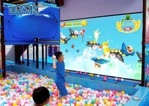 Quality Interactive Happy Croquet Game Machine 35 Interactive Smashing Balls Dual Projection for sale
