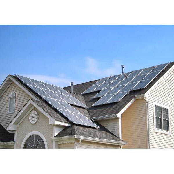 Sus304 Mounting Solar Flat Roof Racking BIPV 25 Degree Adjustable Panel