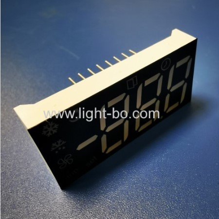 Customized Multicolour Triple Digit 7 Segment LED Display Module For Refrigerator Control Panel