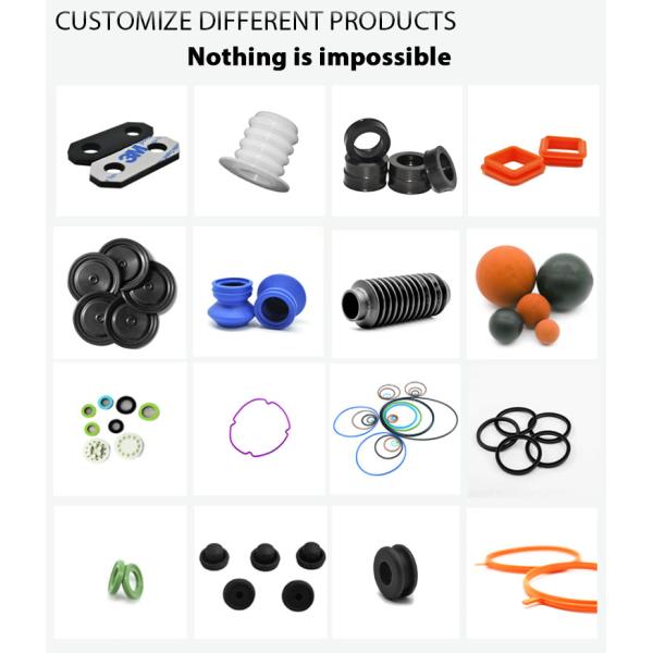 Wear Resistance Rubber Blanking Caps Silicone Rubber Blanking End Caps