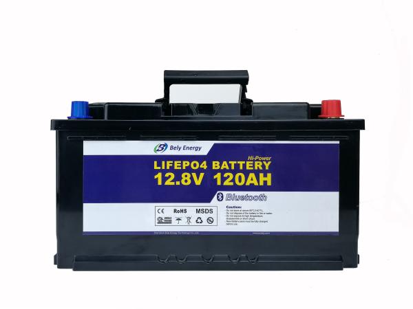 Quality Mobile 12V 120Ah Smart Lithium Ion Battery Electric Tricycle Battery for sale