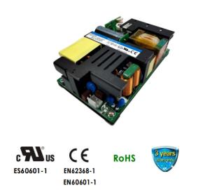 Wholesale 550W Security Panel AC DC Open Frame Power Supply 90VAC Input IEC61558 PG Signal from china suppliers