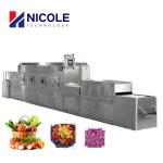 SUS 304 Dryer Microwave Sterilization Machine Industrial Tunnel Customized