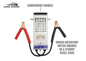 China Golf Carts Pressure Tester Kits 6V 12V Battery Load Tester on sale