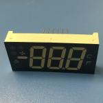 Multicolor 3 Digit Seven Segment Display Ultra Bright For Refrigerator Control