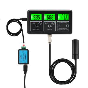 China Multi Parameter RS485 Water Testing Device pH EC TDS ORP Temp RH Meter on sale