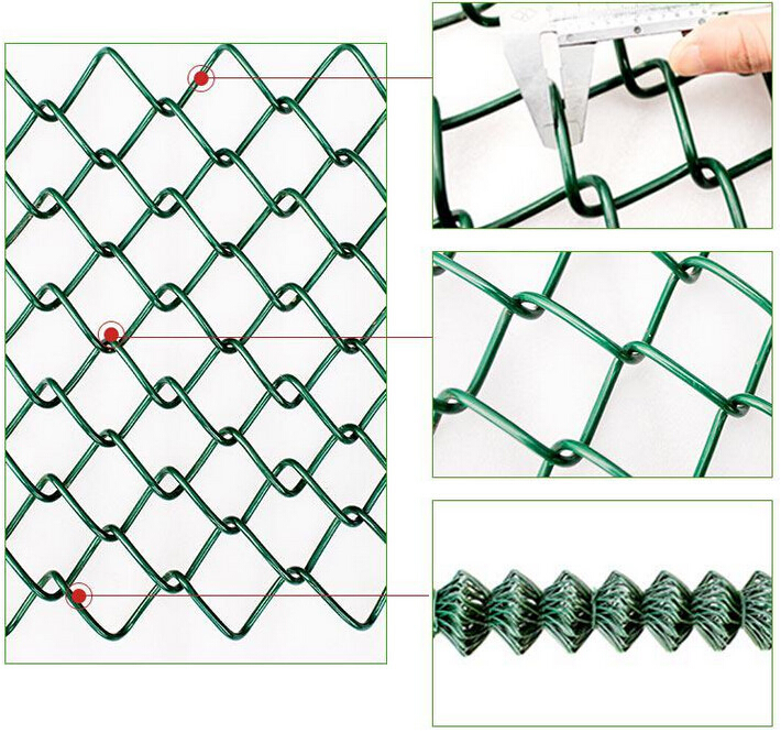 Farm and Field Galvanized Steel Wire Fencing Products Farm Chain Link Fence