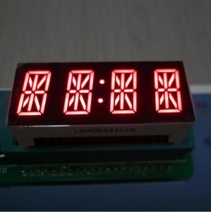 Wholesale 4 Digit 7 Segment Alphanumeric LED Display Bright Red For Instrument Panel from china suppliers