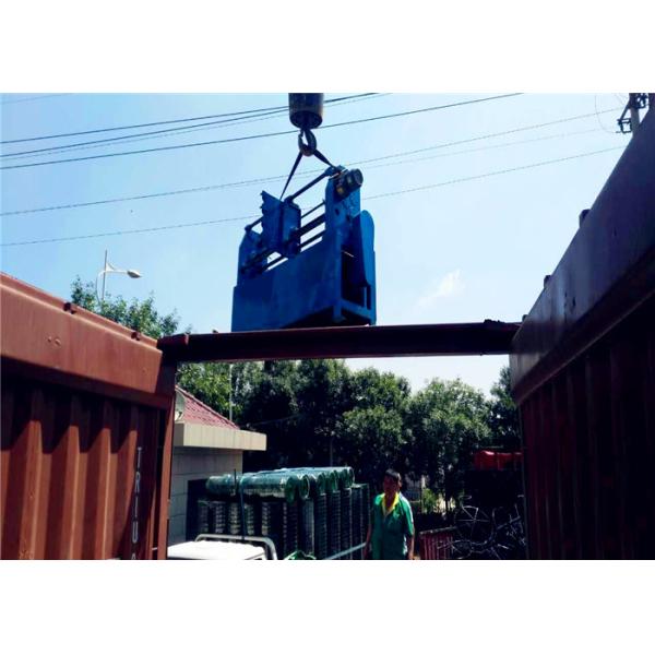 High Efficiency Gabion Mesh Machine With 4m Weaving Width And Automatic Stop System