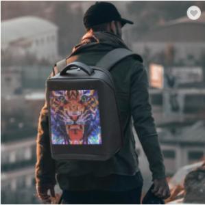 Wholesale OEM Bluetooth Backpack LED Screen 64x64 Pixel Light For 16 Inch Laptop from china suppliers