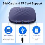 Android 13 With Youtube & Netflix Wired to Wireless Adapter Carplay Tbox Plus
