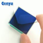 Customized Size Segment LCD Display HTN Blue PIN Connect With White Backlight