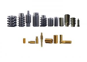 Wholesale Mini Worm And Worm Gear 120mm Max Length Brass Worm Gear Set  Class 5  DIN3974 from china suppliers
