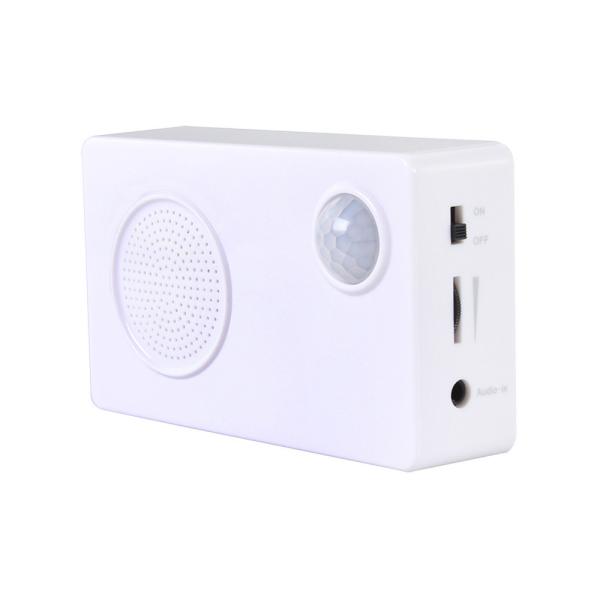 Quality Motion sensor alarm box PIR human sensor sound box with pre-load audio for sale