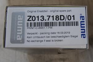 China Z013 AUMA Actuator Parts PLCs Logics Boards AM01.1 on sale