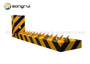 China Embedded IP67 Tyre Killer Q235 Steel Traffic Roadblocks on sale