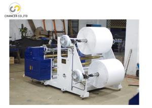 Wholesale Double layers cash register thermal paper roll slitting rewinding machine from china suppliers