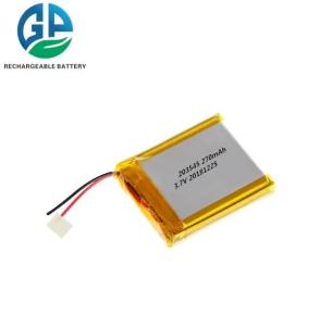 Wholesale 233545 Li Ion Polymer Battery 270mAh 3.7V Smart Watch Digital Lithium Ion Polymer Cell Pack from china suppliers