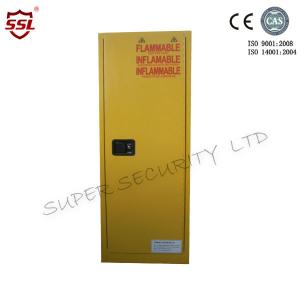 Wholesale Welded Steel Slimline Chemical Storage Cabinet Double-wall Painted with Galvanized Steel Shelves from china suppliers