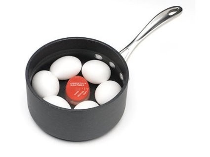 PP Heat Sensitive Colour Changing Egg Timer , Eco Friendly Egg Cooker Timer