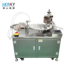 Wholesale Desktop Double Head Bottle Filling And Capping Machine With High Filling Precision Pump For Small Volume Bottle Packing from china suppliers