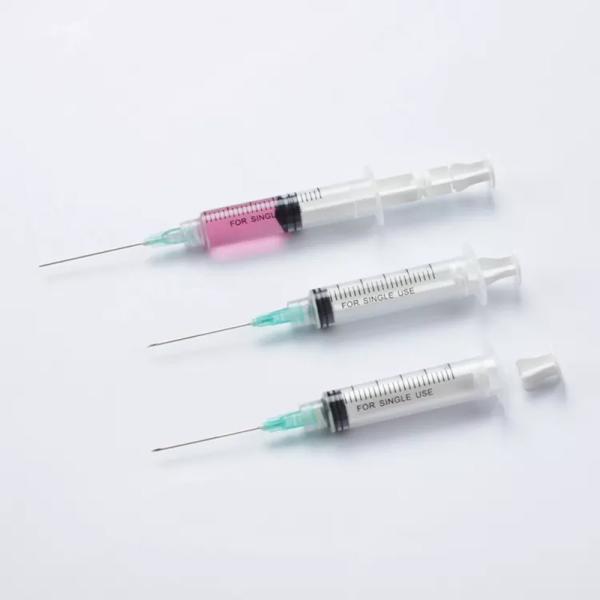 Disposable 10ml Sterile Syringe Luer Lock 10ml Safety Syringes Auto Destruct Syringe