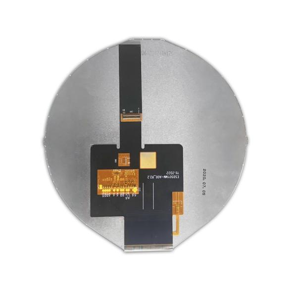 5.0" 1080x1080 Round TFT Display MIPI Interface 350 nits