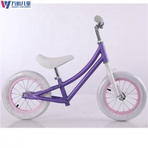 China Aluminum Plastic 2 Wheel Bicycle With No Pedals 12 Inch on sale