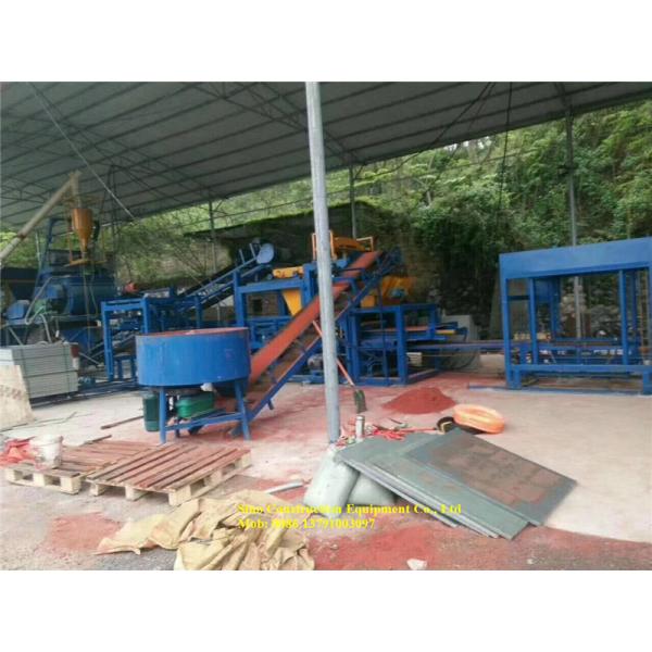 SCEC Semi Automatic Cement Block Machine QT4 24 Production 600 Pcs/Hour