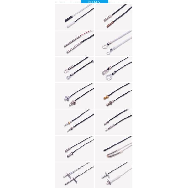 D1052 80C 90C 100C 100 Ohms For Industrial Inverter Cross Screw On PTC thermistor Limit Temperature Sensor PTC Thermistor