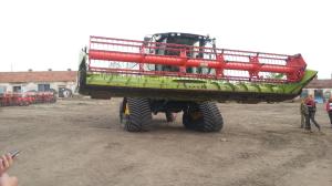 Agricultural Rubber Tracks 36  X 6  X 42 For Case STX Quadrac With Customized Tread Pattern For Scraper