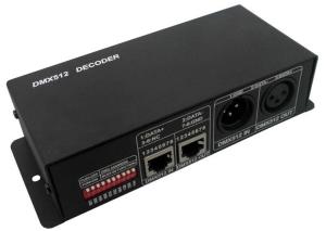 China 3 channels rgb dmx decoder on sale