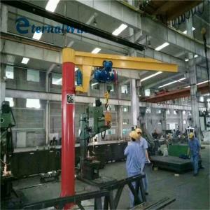 Wholesale Customized Cantilever Slewing Arm Crane With Electric Chain Hoist from china suppliers