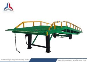 12 Tons Mobile Movable Hydraulic Dock Loading Ramp for Container