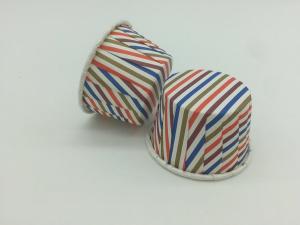 Wholesale Colorful Striped PET Baking Cups Christmas Muffin Souffle Portion Cup Liner from china suppliers