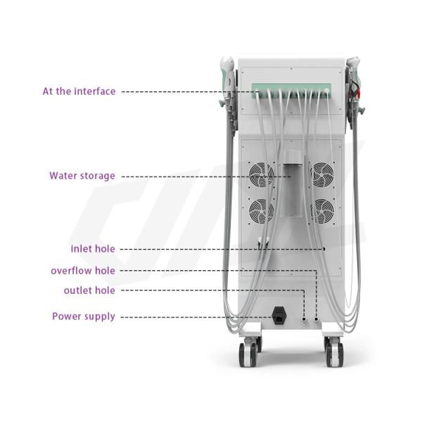 9 In 1 Hydra Dermabrasion Oxygen Jet Peel Machine Hydra Peeling Facial H2o2 Hydrogen Hydro Beauty Facial Machine