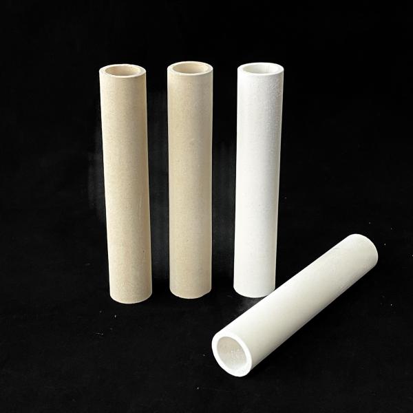 Fireproof Insulating Mullite Ceramic Tubes For High Temperature
