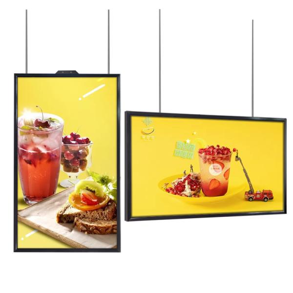 Quality 65" Outward Facing Window Digital Display Screens 24/7 Running Single Side for sale