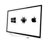 49" IR Touch Frame Touch Screen Overlay Kits For Touch Display Customized Size