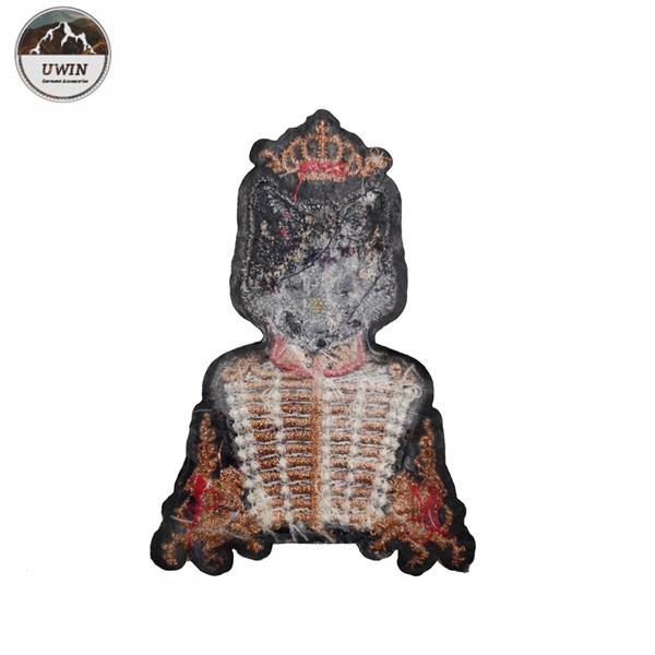 Military Uniform Fox 3D Embroidery Patches One Side Design Any Color Available