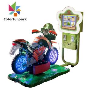 China Super Motorcycle Kid Arcade Machine Interactive Video Game Coin Operated Racing Children'S Rides on sale