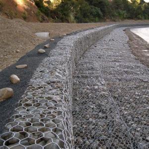 Wholesale 80x100mm Gabion Wire Mesh Heavy Galvanised Hexagonal Wire Netting from china suppliers
