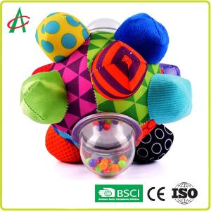 Wholesale 25cm Baby Rattle Ball Super soft plush fabric CPSIA Standard from china suppliers