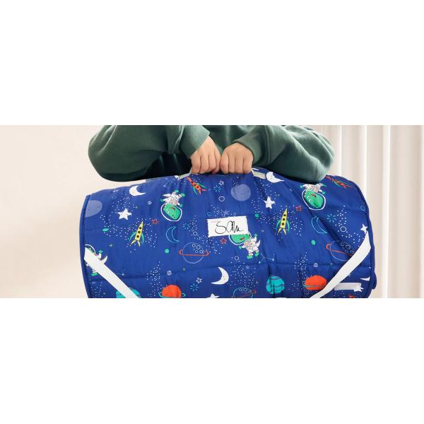 Toddler Skin Friendly Nursery Nap Mat Cotton Nap Mats For Preschool