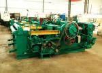 PLC Control Wire Mesh Manufacturing Machine , Automatic Crimped Wire Mesh